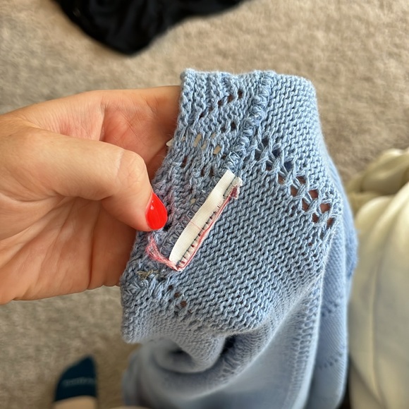 Vintage blue sweater - Picture 5 of 5